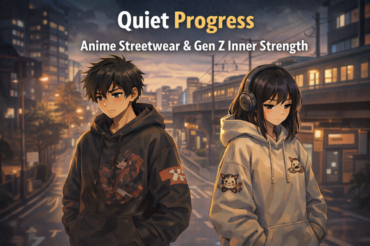 Gen Z embracing quiet progress and consistency inspired by anime culture and streetwear