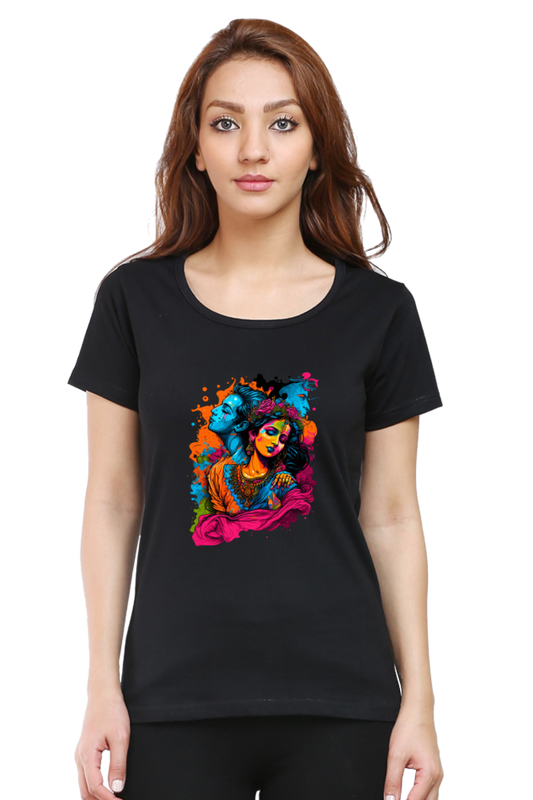 Radha Krishna Women’s T-Shirt – Eternal Love Edition