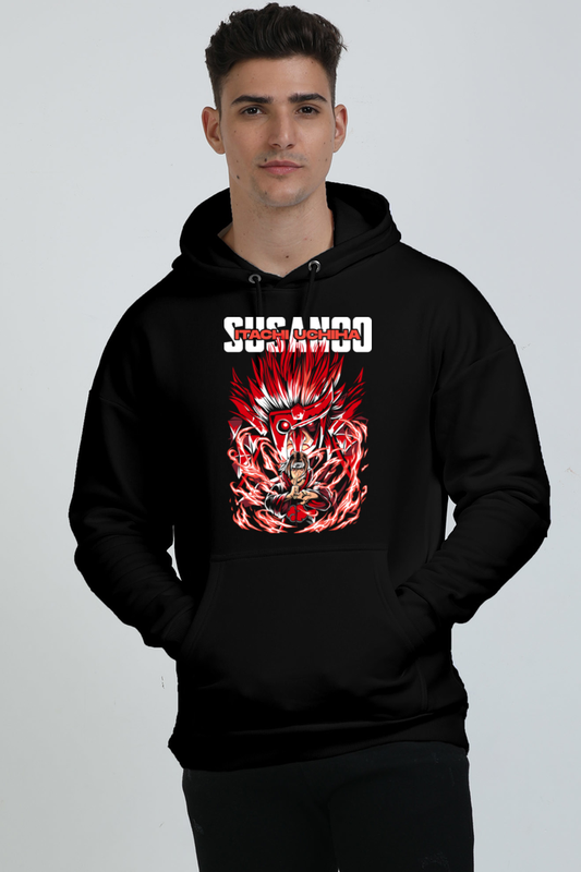 Itachi Uchiha Susanoo Hoodie – Naruto Oversized 400 GSM Streetwear
