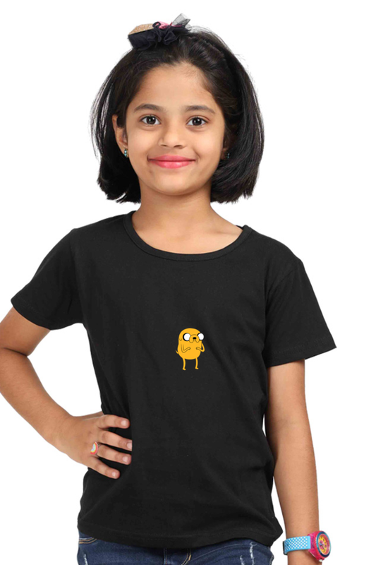 Jake the Dog Minimal Print Kids’ T-Shirt – Adventure Time Inspired